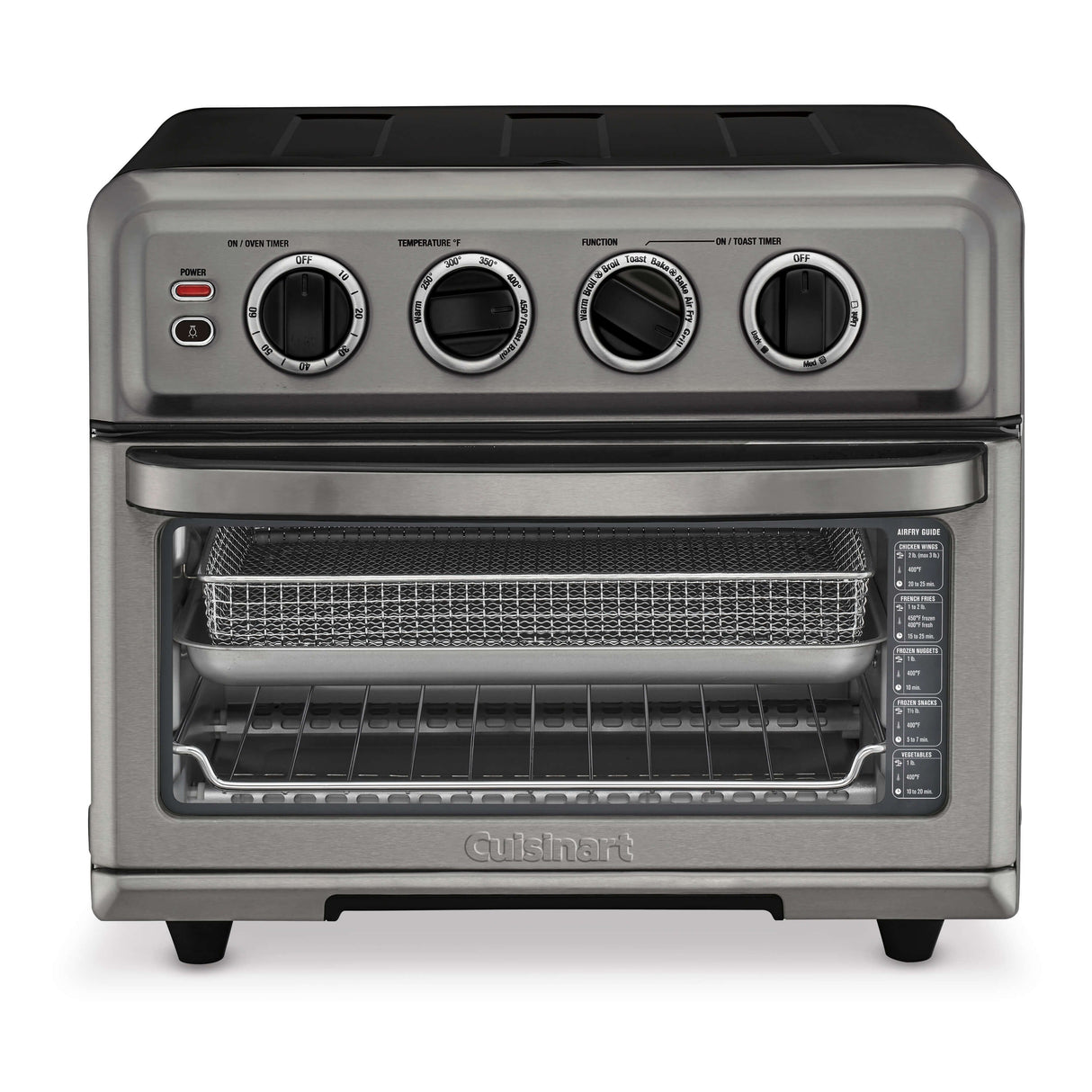 Cuisinart Air Fryer Toaster Oven with Grill, Black