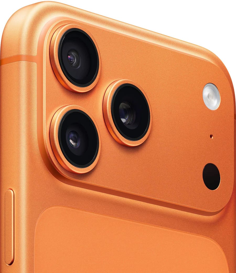 Apple iPhone 17 Pro Max 1TB 100% Battery Unlocked Smartphone, Cosmic Orange - Refurbished