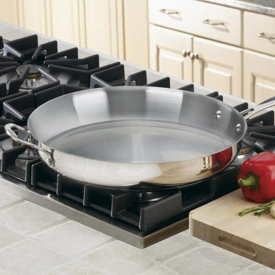 Cuisinart Chef's Classic™ Stainless 14" Skillet with Helper Handle, Silver