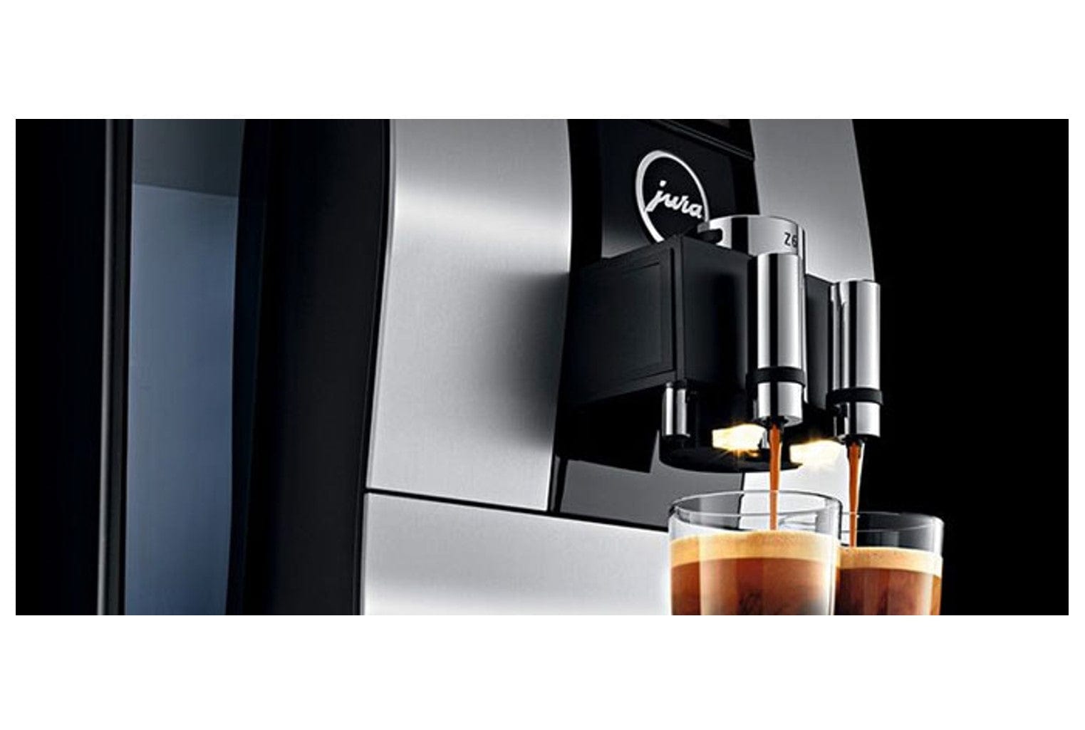 Jura Z6 Automatic Coffee & Espresso Machine, Aluminum Black - Certified Refurbished