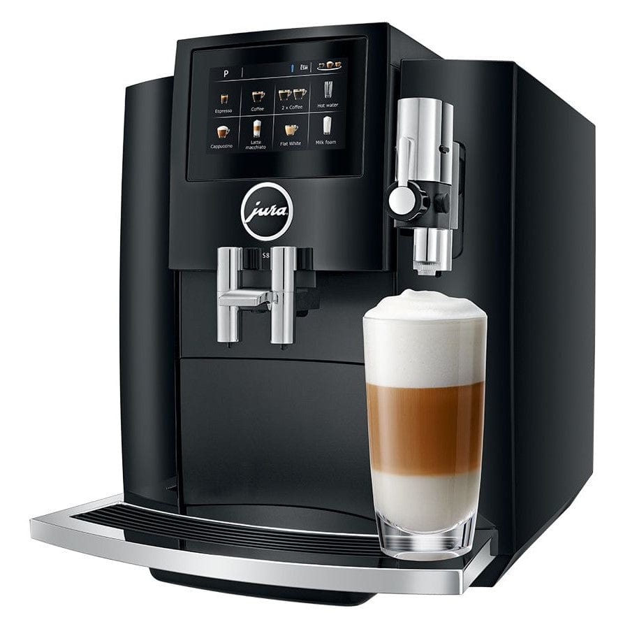 Jura S8 Automatic Coffee & Espresso Machine, Piano Black - Certified Refurbished