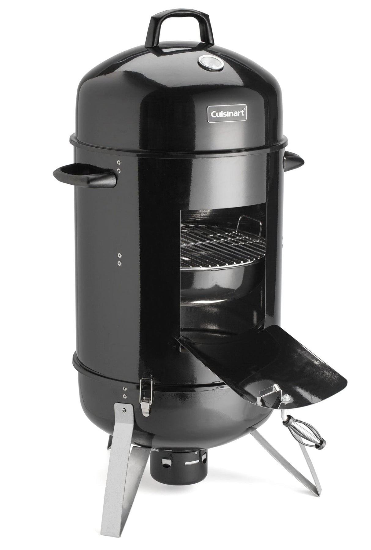 Cuisinart 18" Vertical Charcoal Smoker, Black
