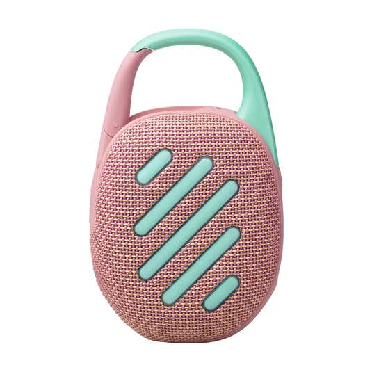 JBL Clip 5 Portable Bluetooth Speaker, Pink - Certified Refurbished