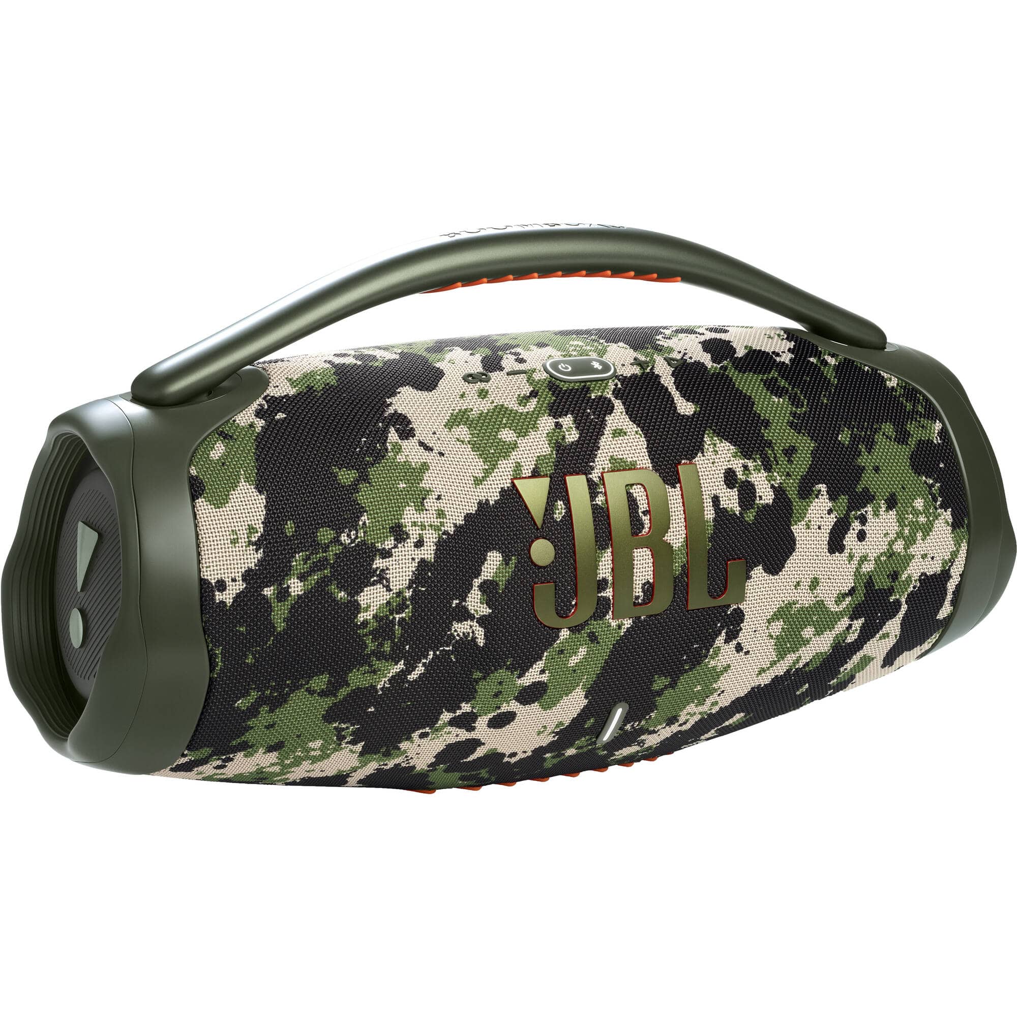 JBL Boombox 3 Portable Bluetooth Waterproof Dustproof Speaker, Camo - Certified Refurbished