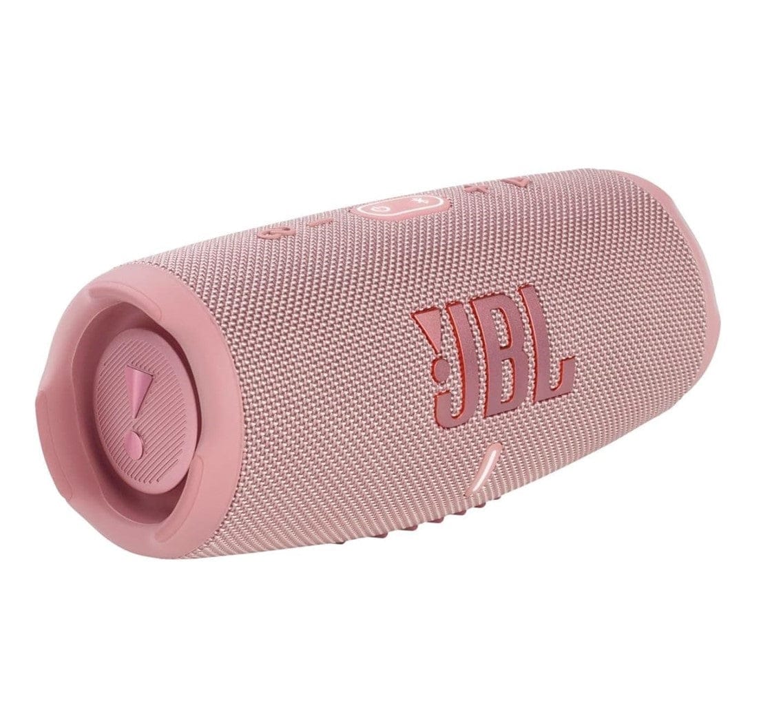 JBL Charge 5 Portable Waterproof Bluetooth Wireless Speaker, Pink - Certified Refurbished