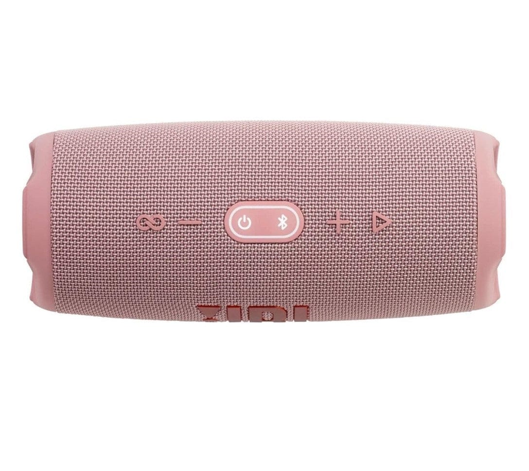 JBL Charge 5 Portable Waterproof Bluetooth Wireless Speaker, Pink - Certified Refurbished