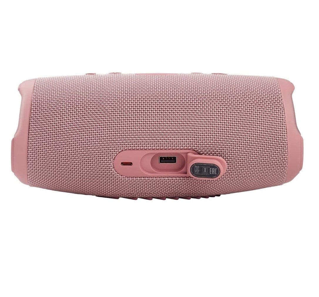 JBL Charge 5 Portable Waterproof Bluetooth Wireless Speaker, Pink - Certified Refurbished