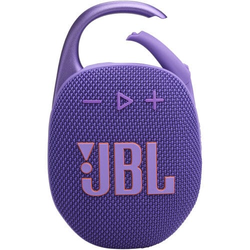 JBL Clip 5 Portable Wireless Bluetooth Speaker, Purple - Certified Refurbished