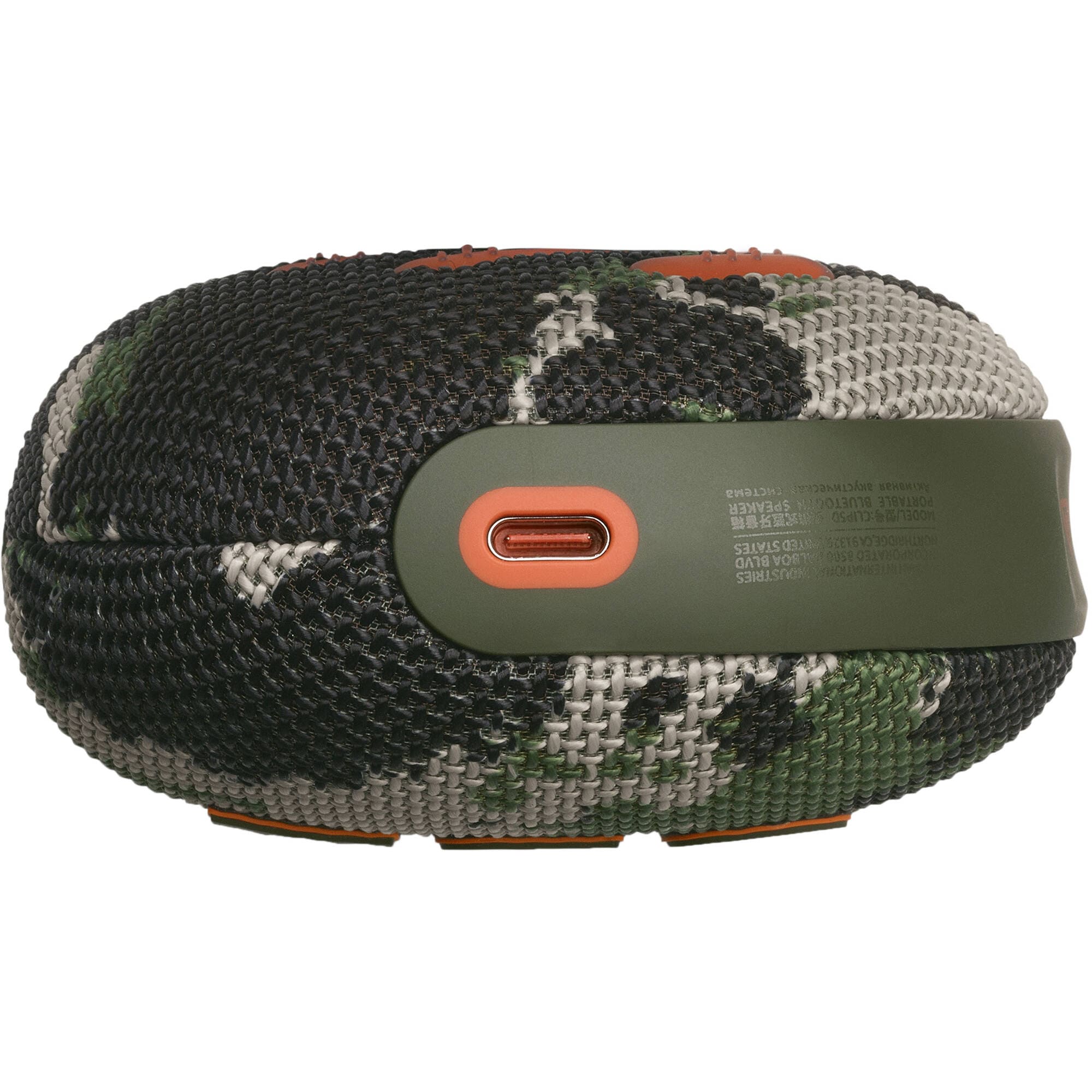 JBL Clip 5 Portable Wireless Bluetooth Speaker, Camo - Certified Refurbished
