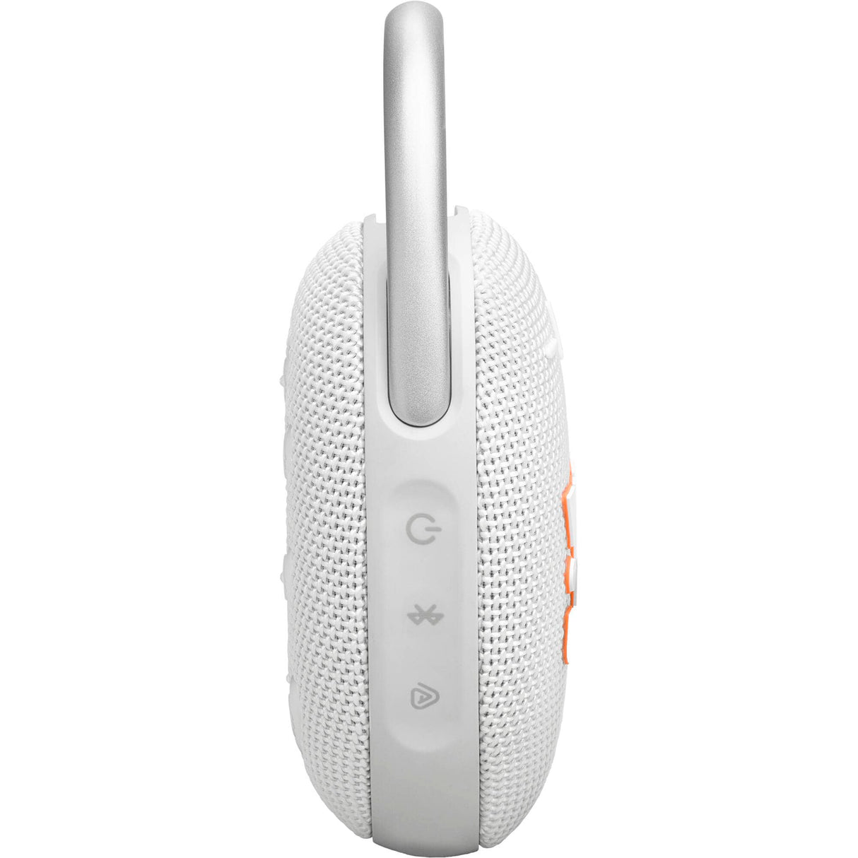 JBL Clip 5 Portable Wireless Bluetooth Speaker, White - Certified Refurbished