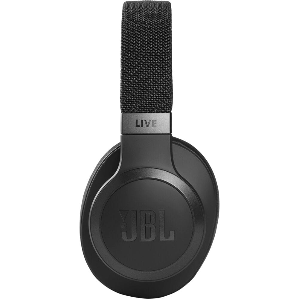 JBL Live 660NC Wireless Over-Ear Noise-Canceling Headphones, Black - Certified Refurbished