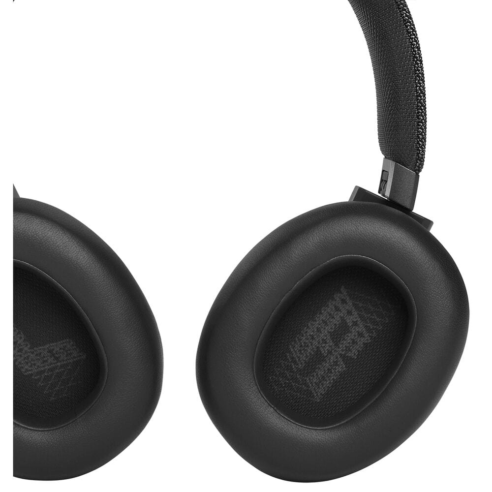 JBL Live 660NC Wireless Over-Ear Noise-Canceling Headphones, Black - Certified Refurbished