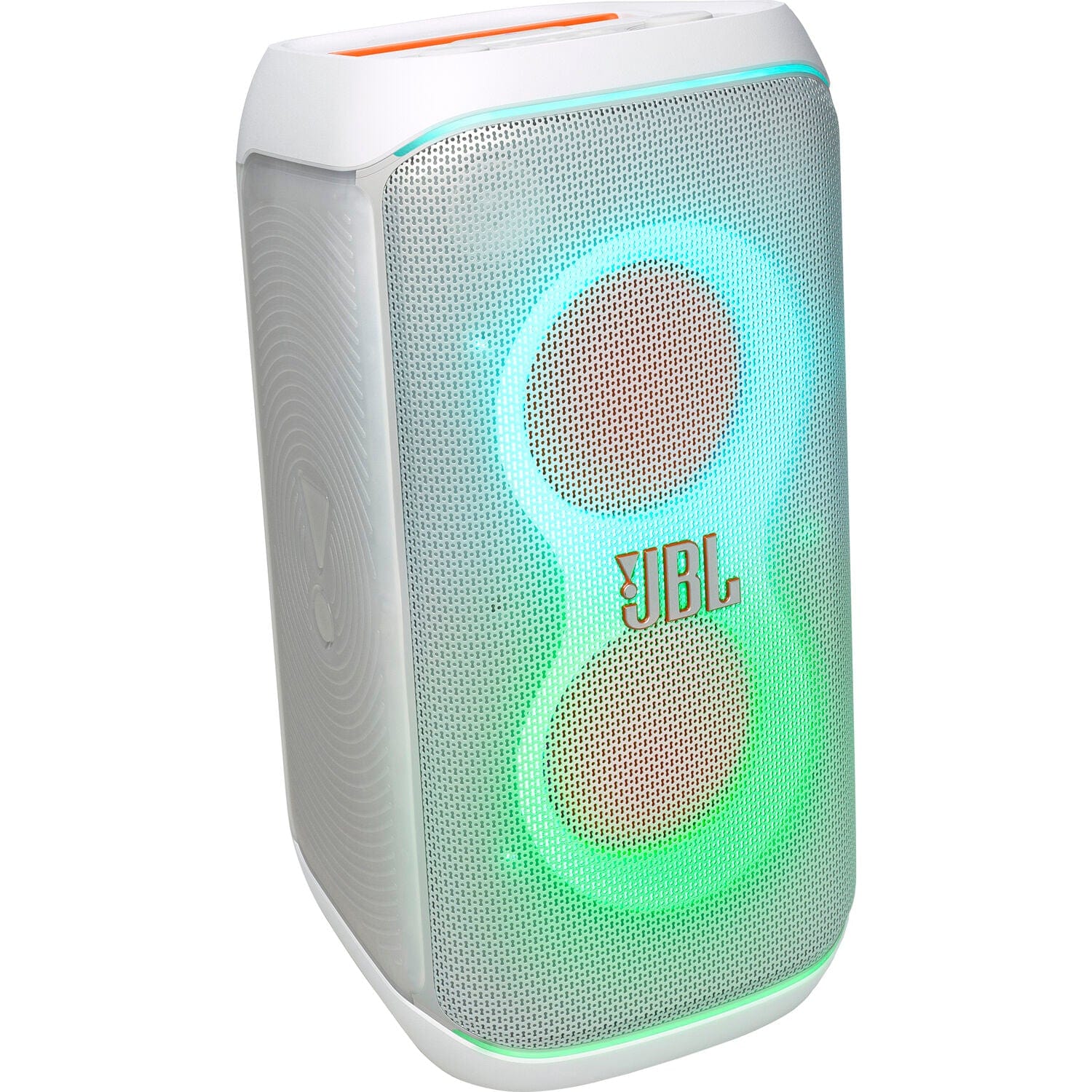 JBL PartyBox Club 120 Wireless Bluetooth Speaker, Light Show, Water-Resistant, Portable, 160 Watts, White - Certified Refurbished