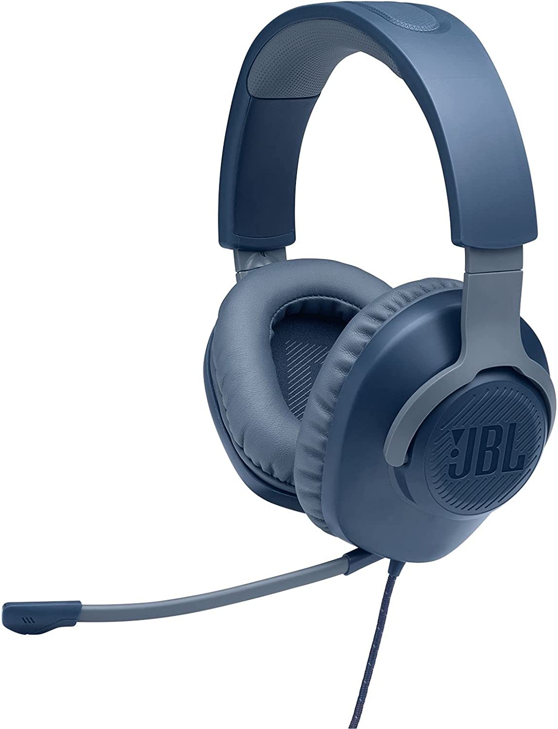 JBL Quantum 100 Wired Over-Ear Gaming Headset Blue