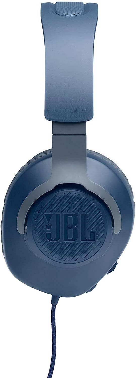 JBL Quantum 100 Wired Over-Ear Gaming Headset Blue