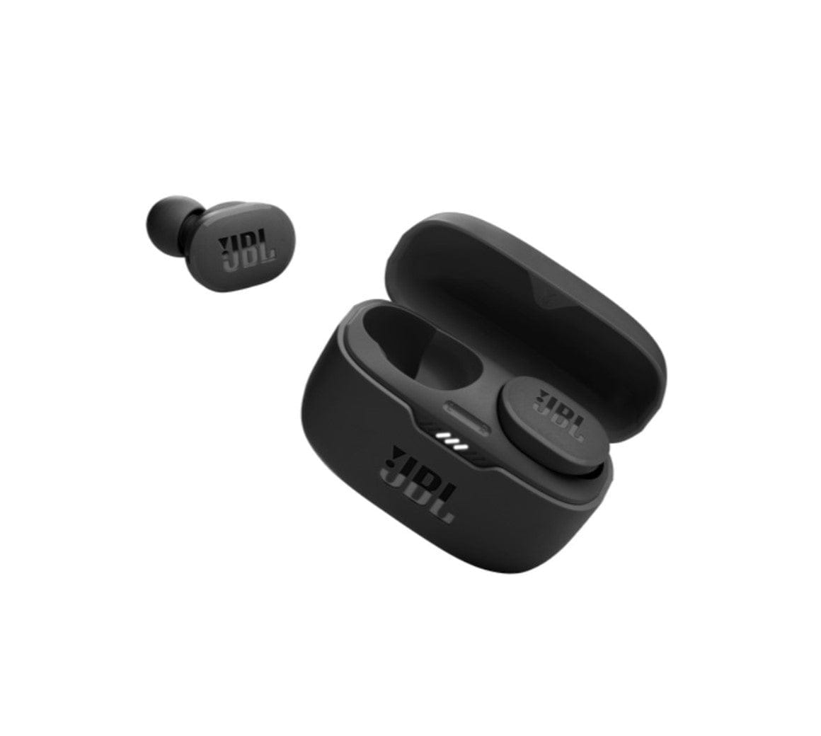 JBL Tune 130NC Wireless Noise Cancelling Earbuds Black - Certified Refurbished
