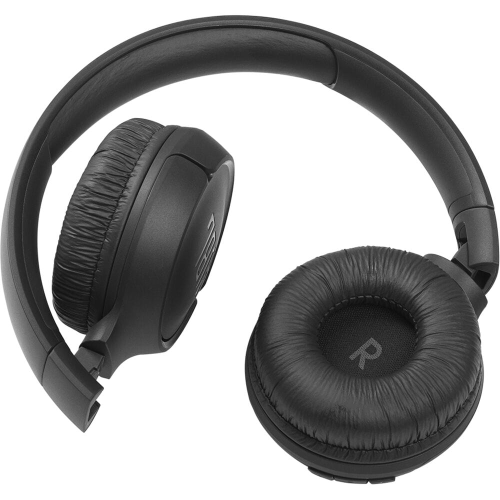 JBL Tune Pure Bass 520BT Wireless On-Ear Bluetooth Headphones, Black - Certified Refurbished