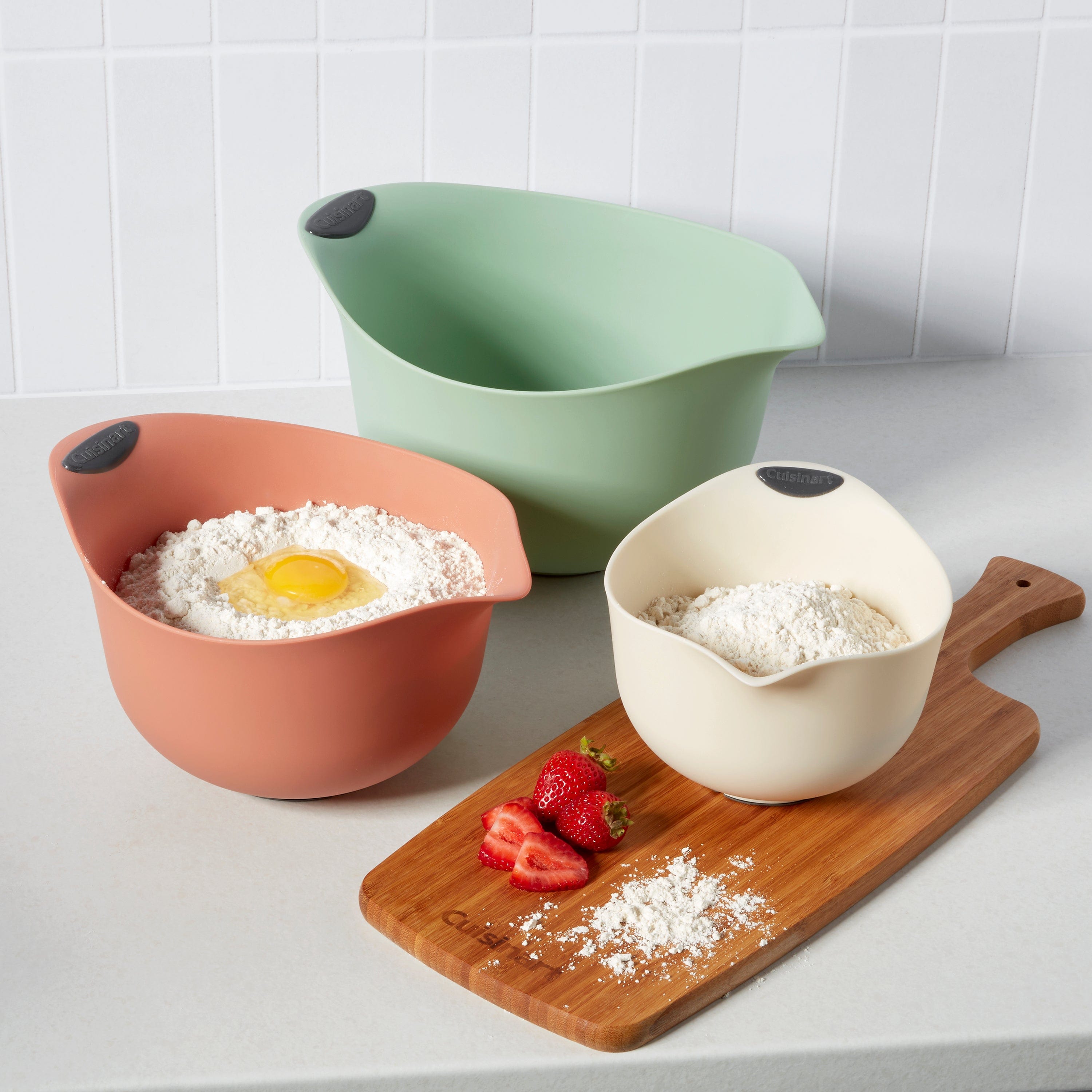 Cuisinart Mixing Bowls (Set of 3), Multicolor