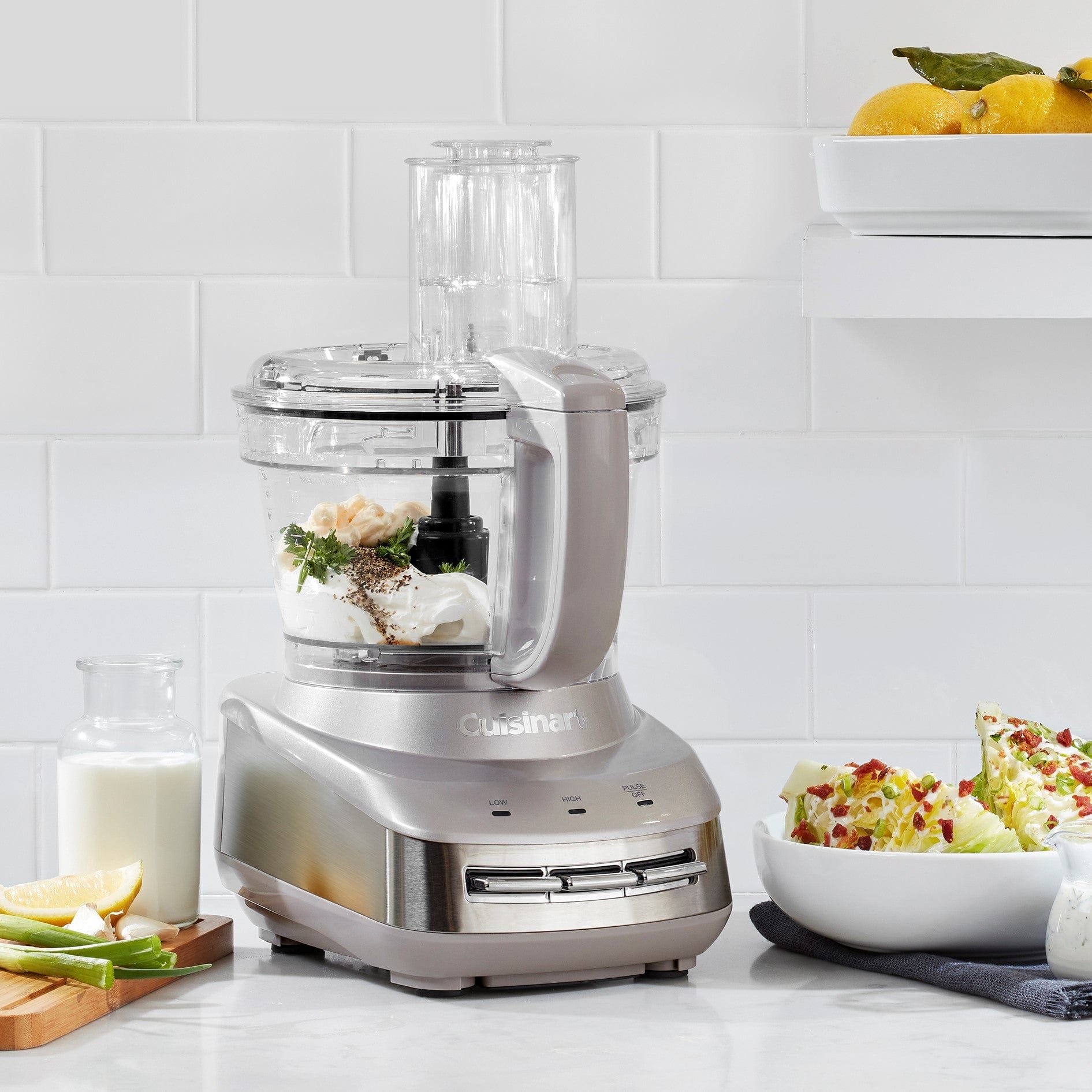 Cuisinart Core Custom 10 Cup Food Processor, Silver