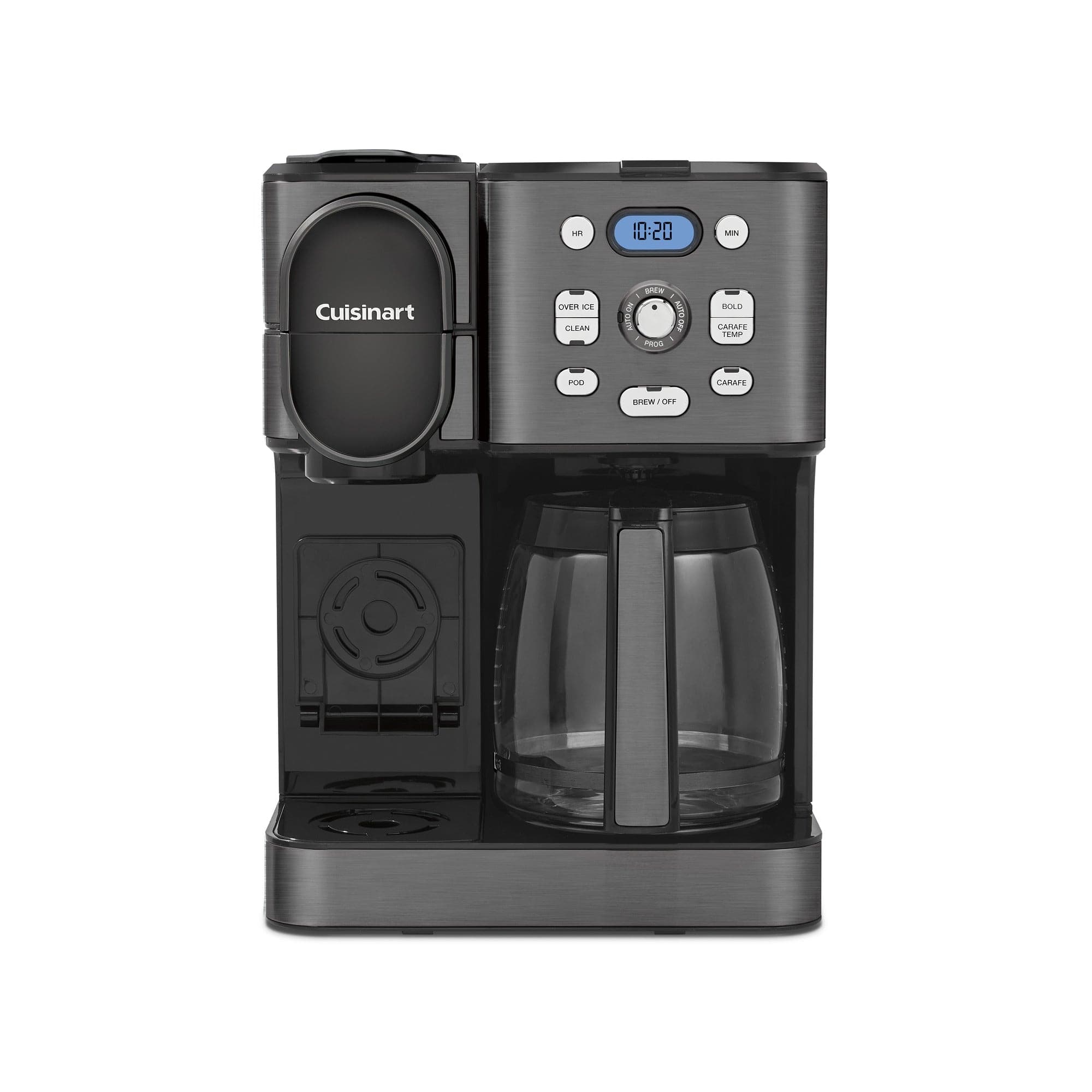 Cuisinart Coffee Center® 2-in-1 Coffee Maker Black Stainless, Black