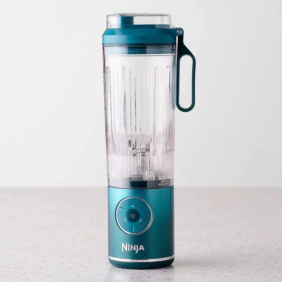Ninja Blast Max Personal Cordless Blender for Smoothies, Blend, Ice Crush, 22 oz. Twist & Go Vessel, Teal - Certified Refurbished