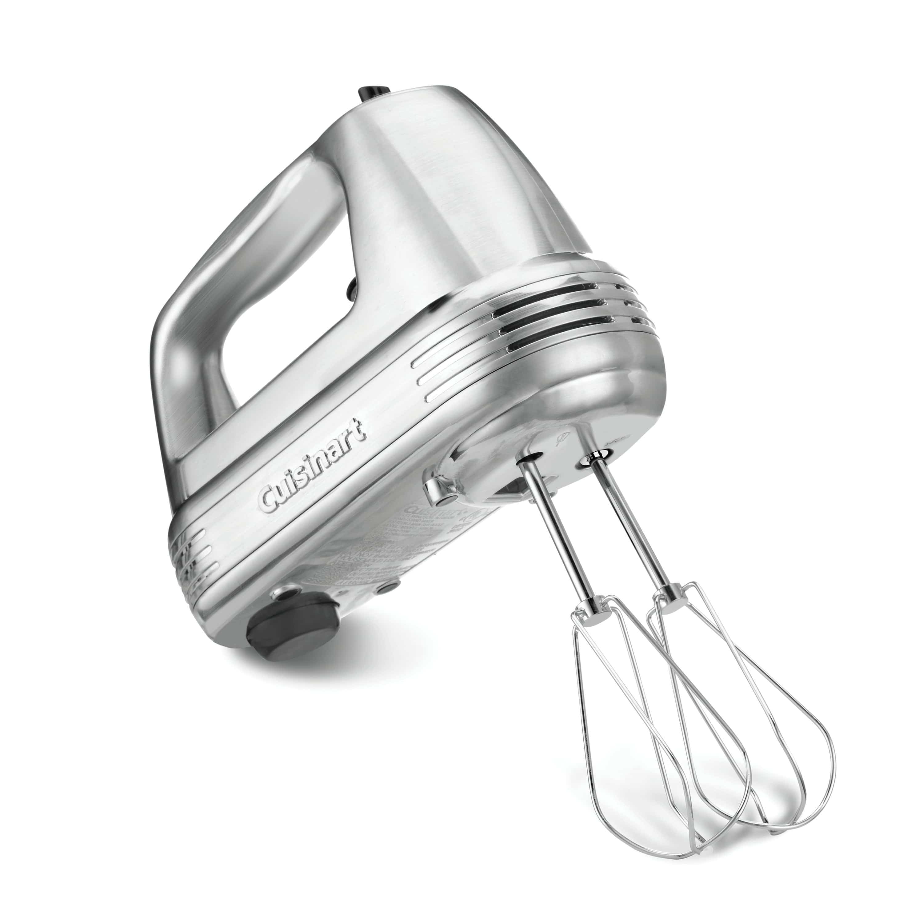 Cuisinart Power Advantage PLUS 9 Speed Hand Mixer with Storage Case, Brushed Chrome