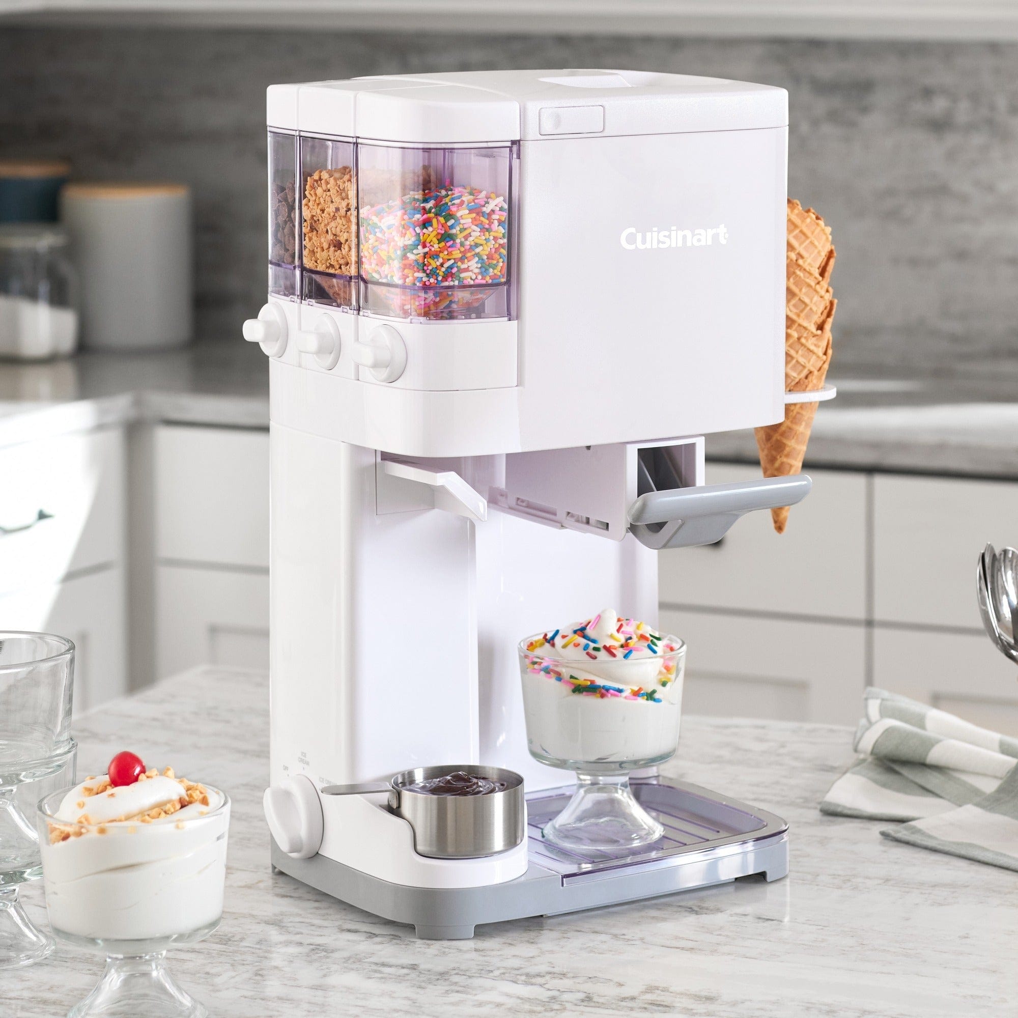 Cuisinart Mix It In™ Soft Serve Ice Cream Maker by Cuisinart®, White