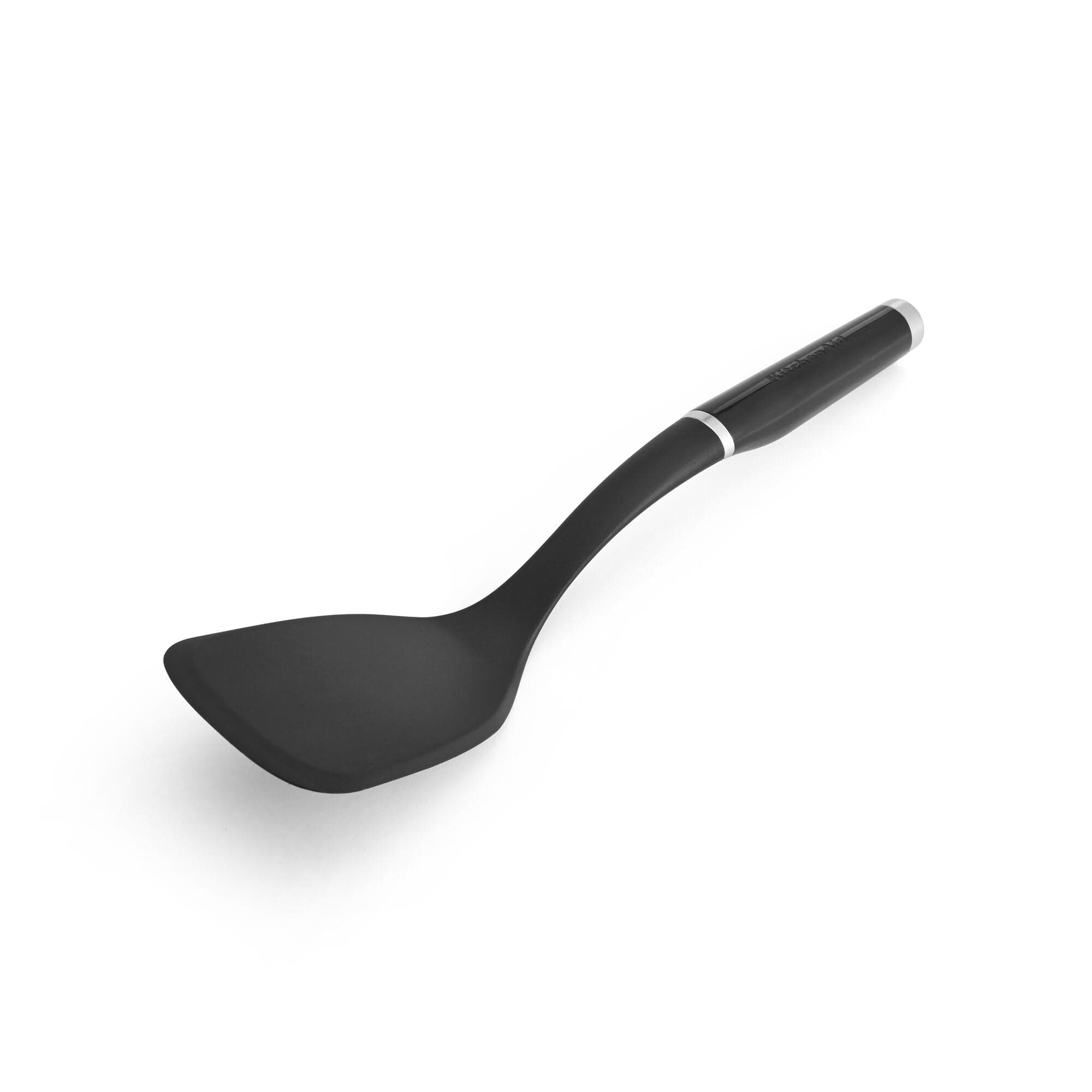 KitchenAid Classic Solid Turner, Black, 13.5x 3.3 Inch