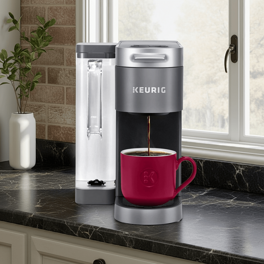 Keurig K-Supreme Single Serve K-Cup Pod Coffee Maker, Gray - Certified Refurbished