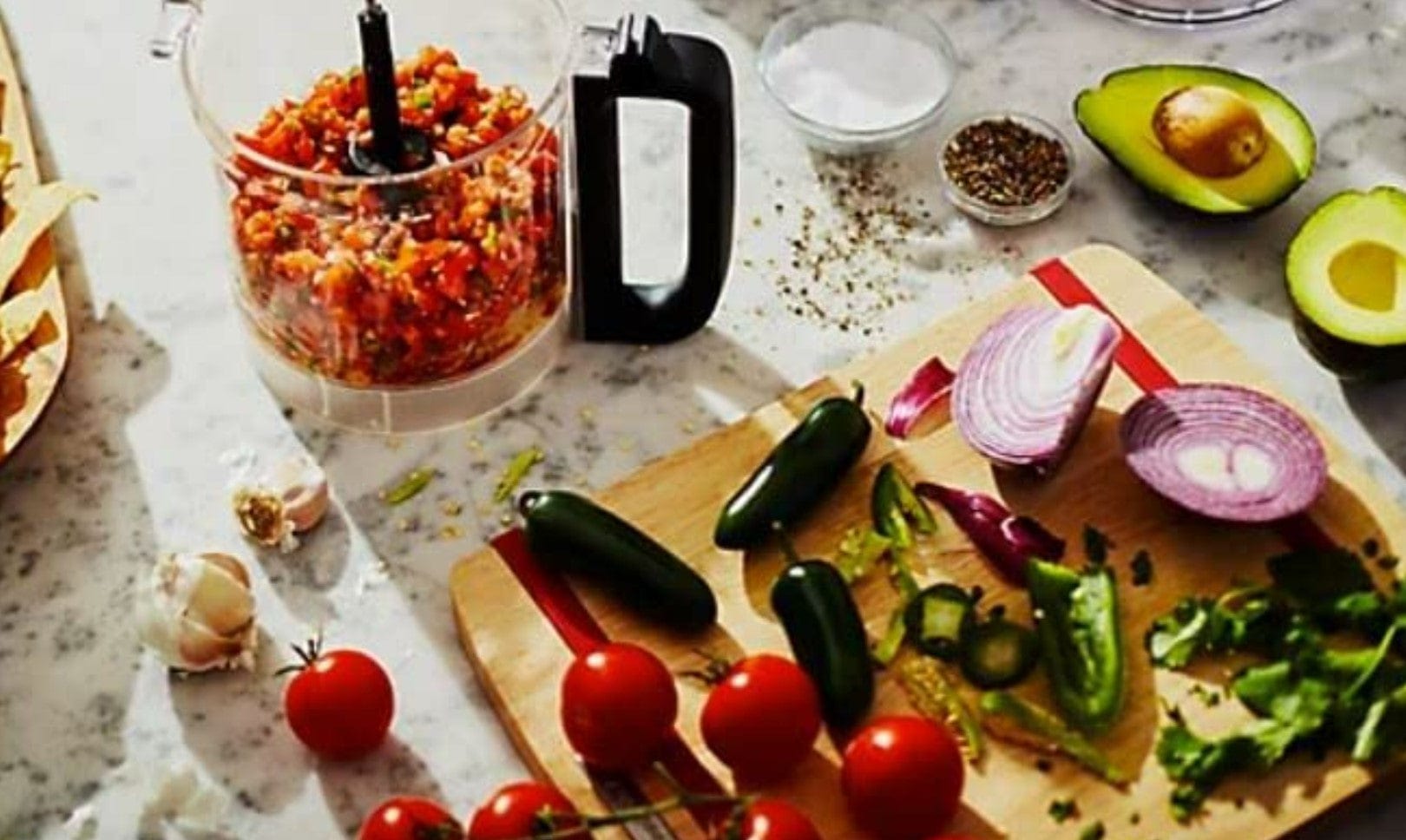 KitchenAid 9 Cup 3 Disks 2 Blades & Spatula Food Processor, White