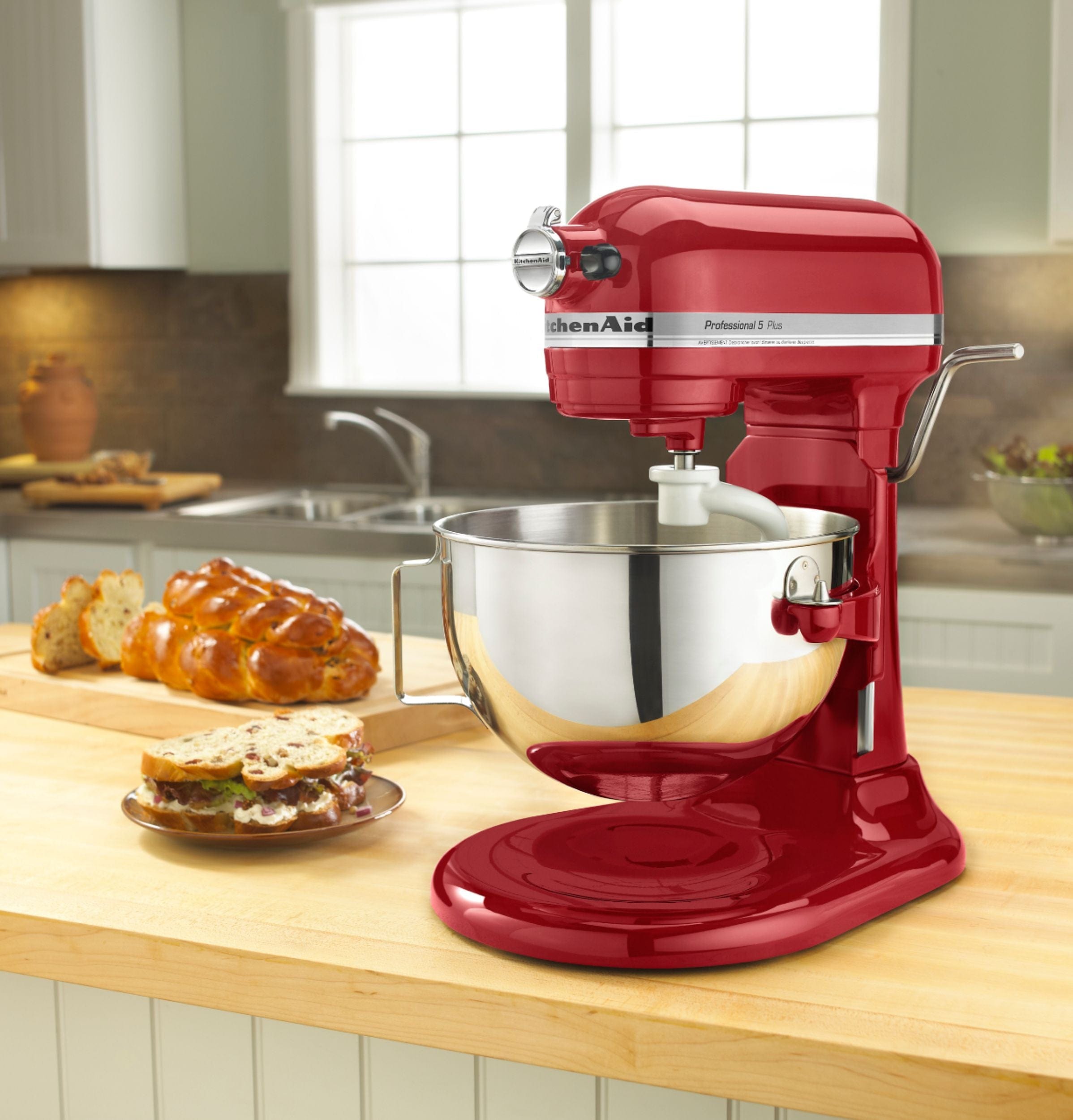 KitchenAid Pro 5 Plus 5Qt Bowl Lift Stand Mixer Empire Red