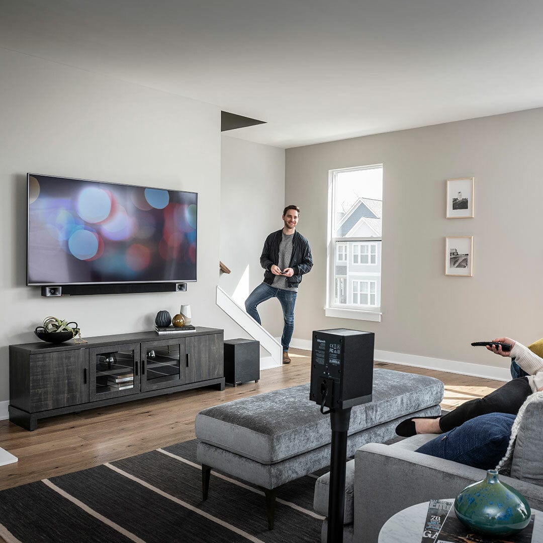 Klipsch Bar 48 Sound Bar + Wireless Subwoofer, Black (1066557)