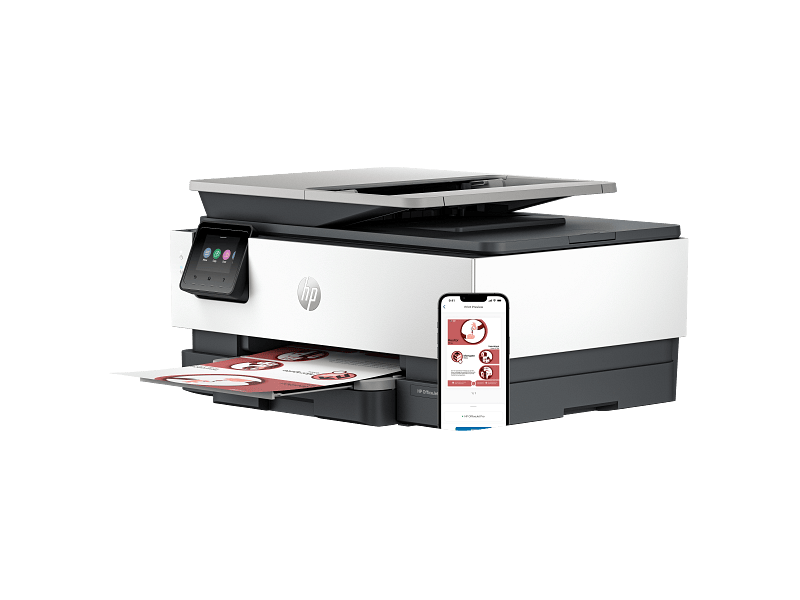 HP OfficeJet 8122e Wireless All-in-One Color Inkjet Printer with Scanner & Copier - Certified Refurbished