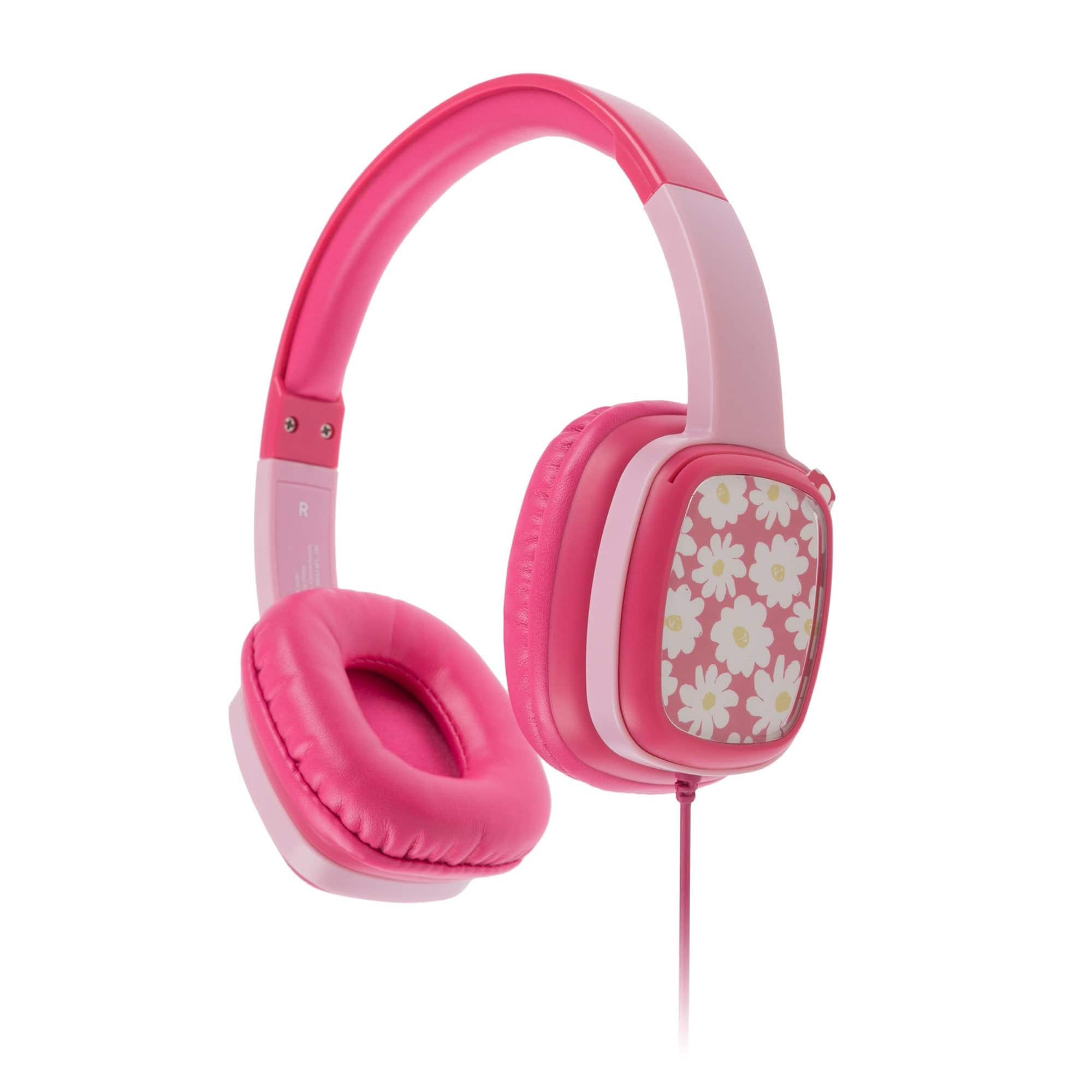 Kitsound Mini Movers Children's Headphones Pink