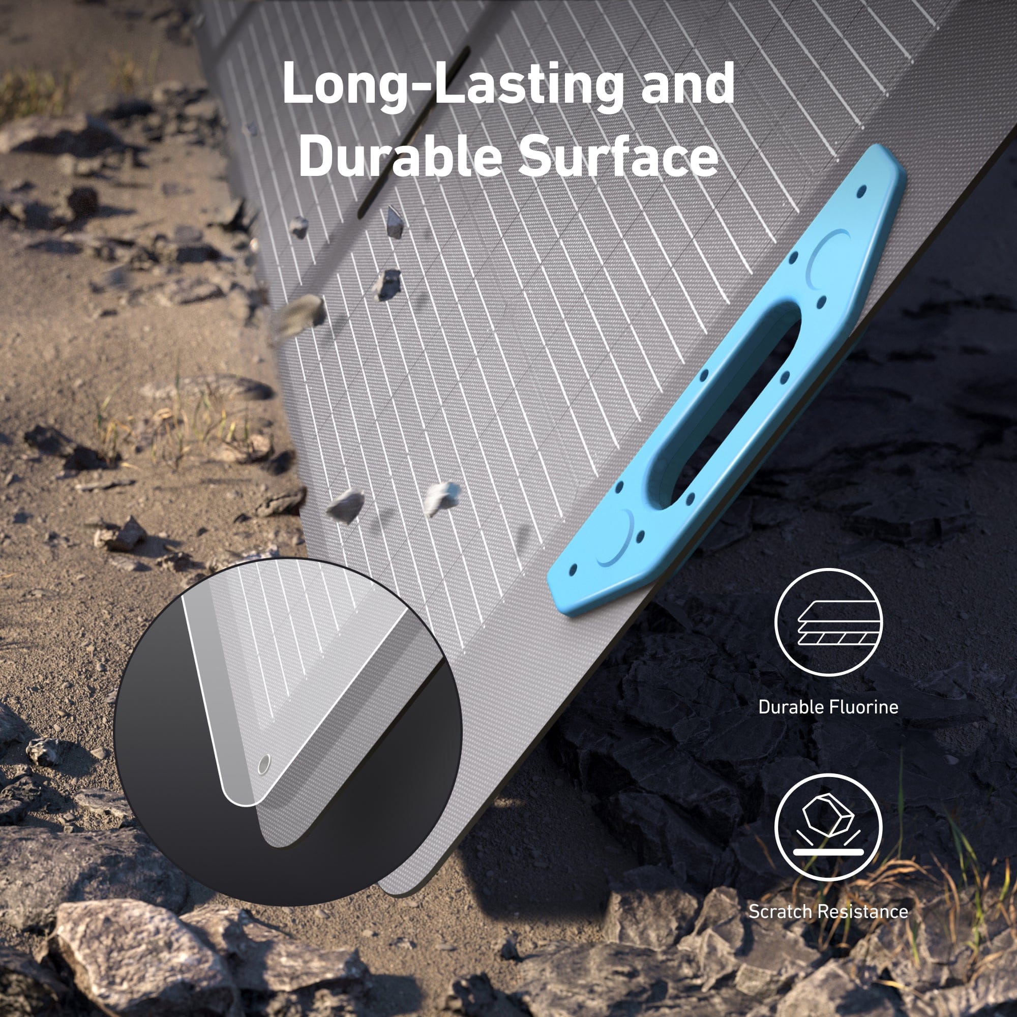 Anker SOLIX PS200 200W Portable Solar Panel, IP67 Waterproof, Adjustable, for Home, RV, Camping & Power Outages, 2-Pack - Certified Refurbished