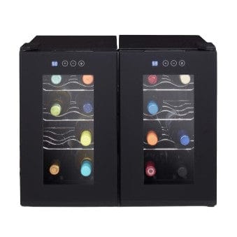 Cuisinart Private Reserve® Dual 16-Bottle Wine Cellar, Black