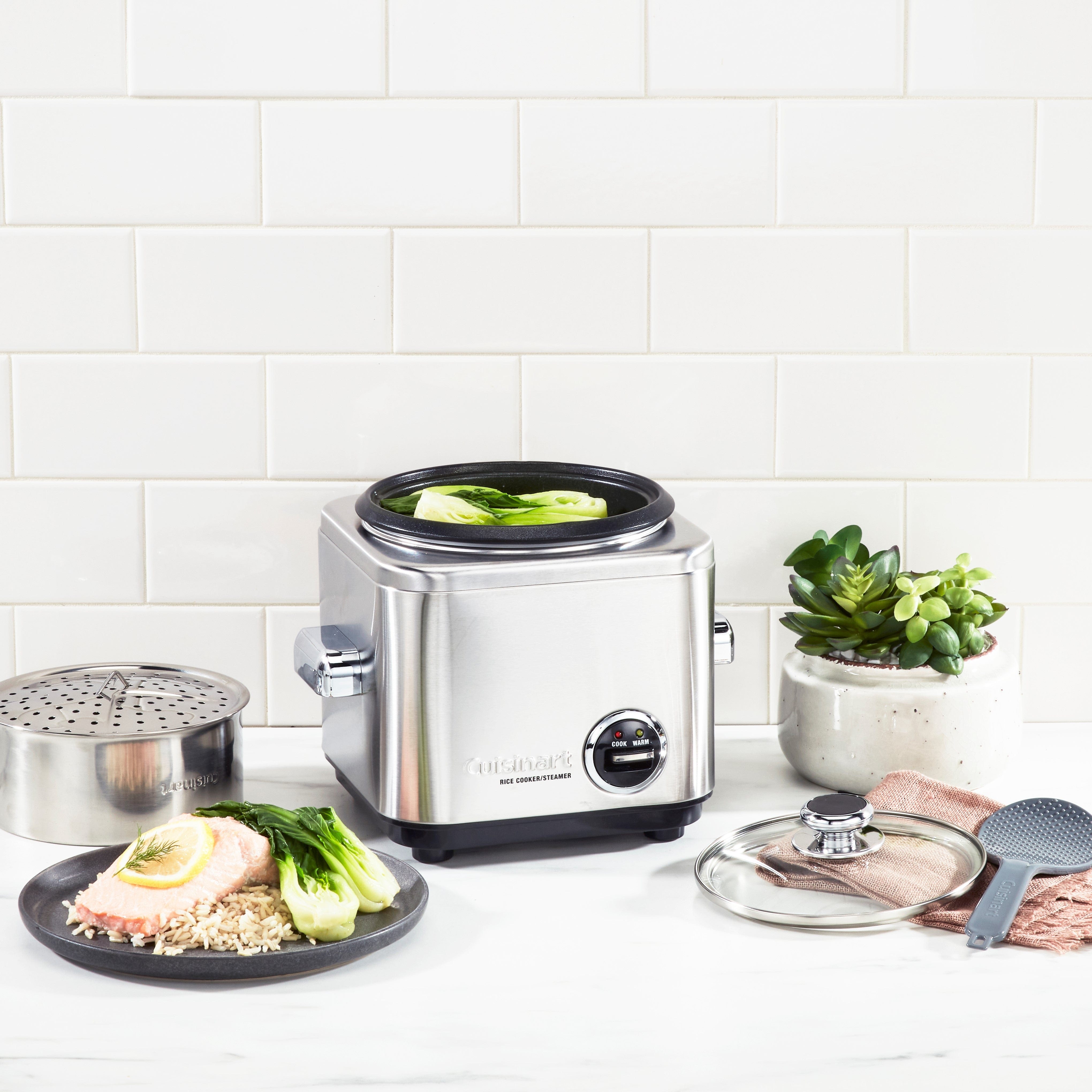 Cuisinart 4 Cup Rice Cooker, Silver