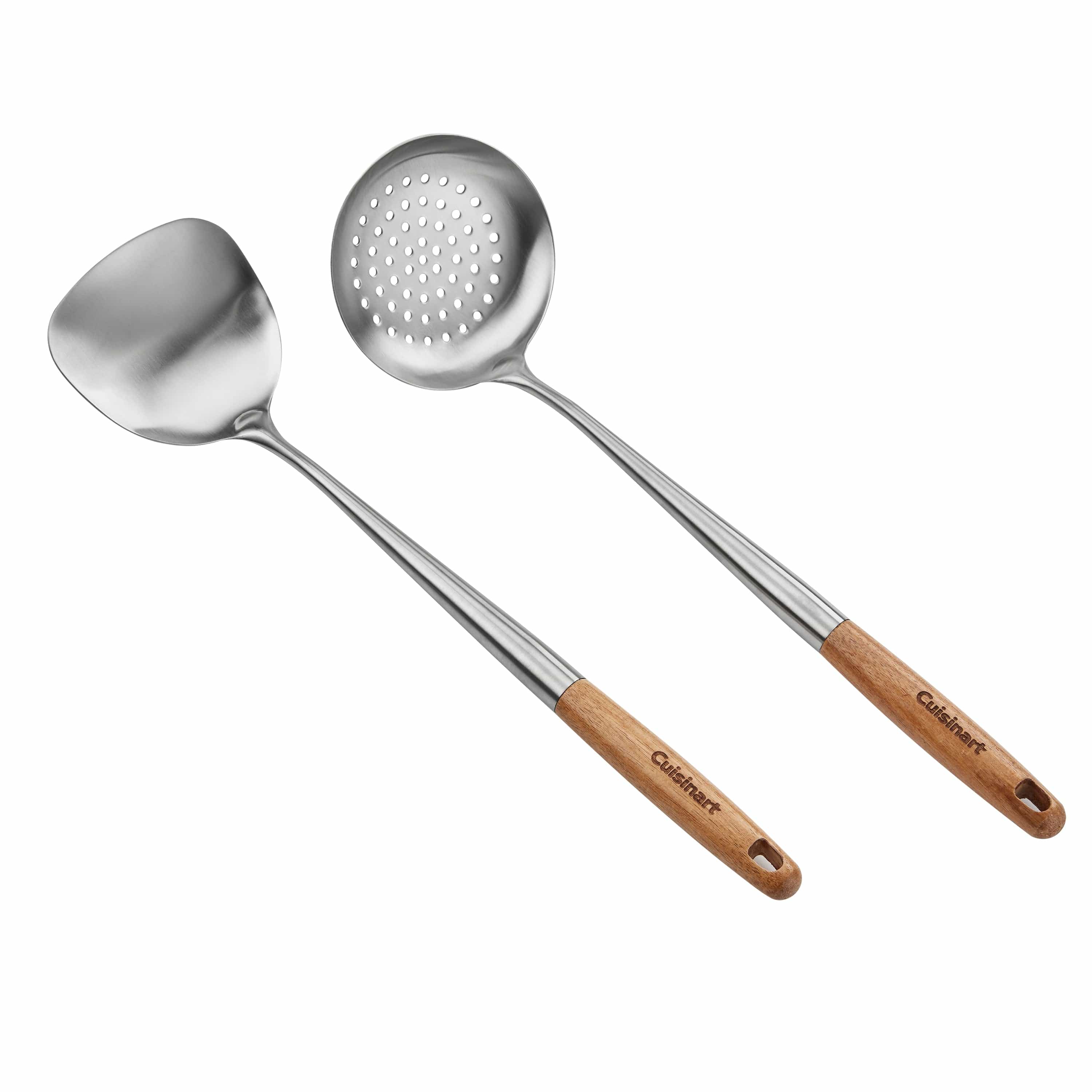 Cuisinart 2Pc Wok Tool Set, Silver