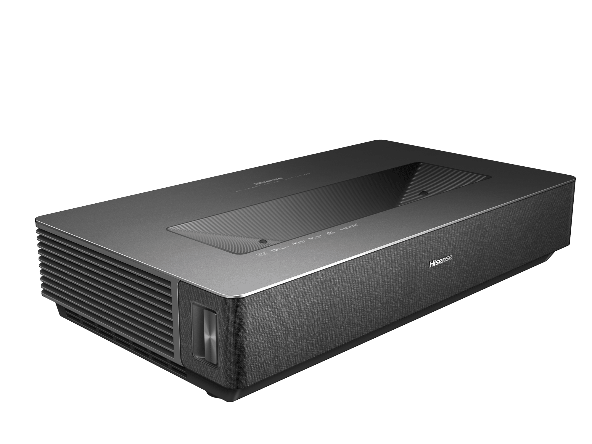 Hisense Smart Short Throw Projector, 100" Diagonal, 4K UHD - Certified Refurbished