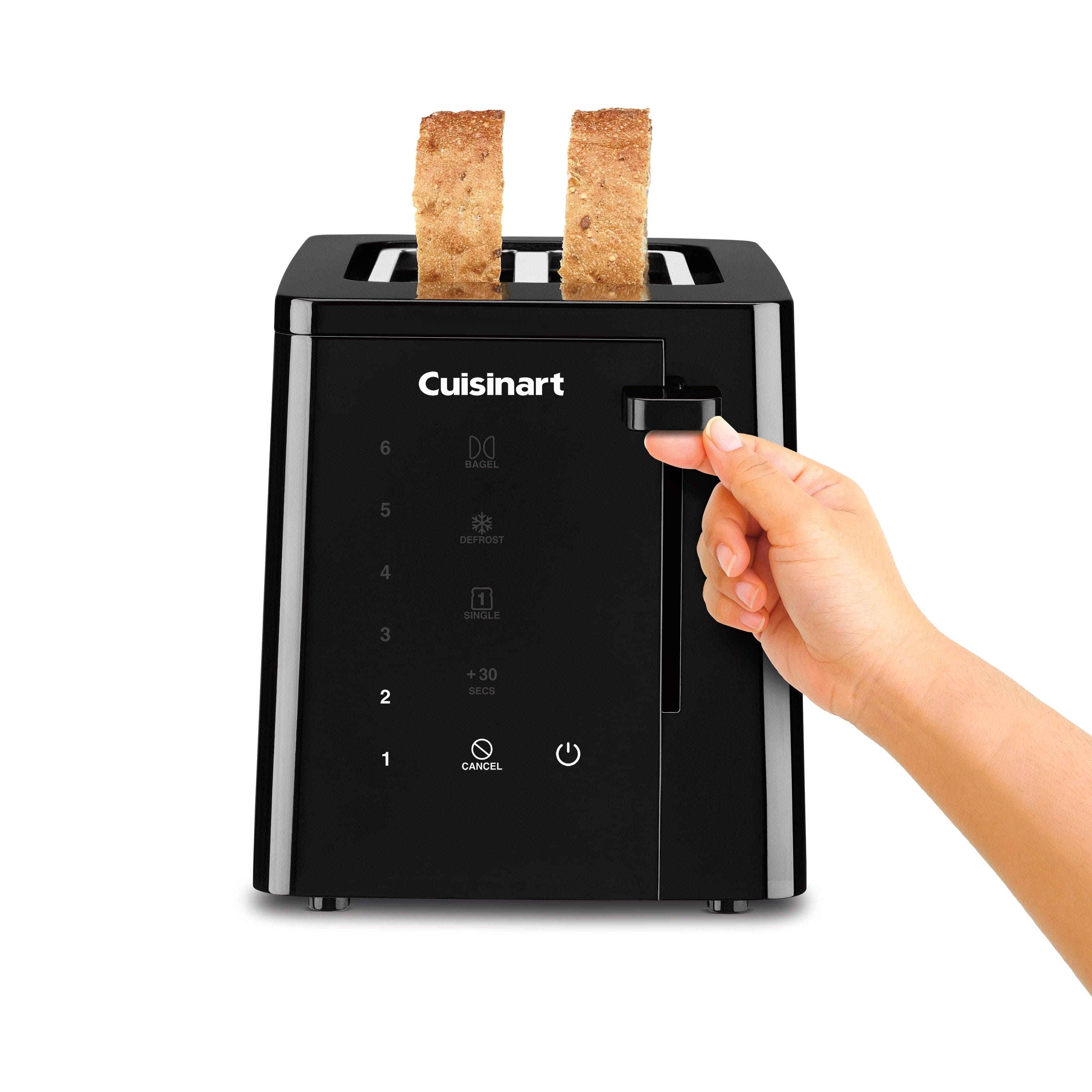 Cuisinart 2 Slice Touchscreen Toaster, Black