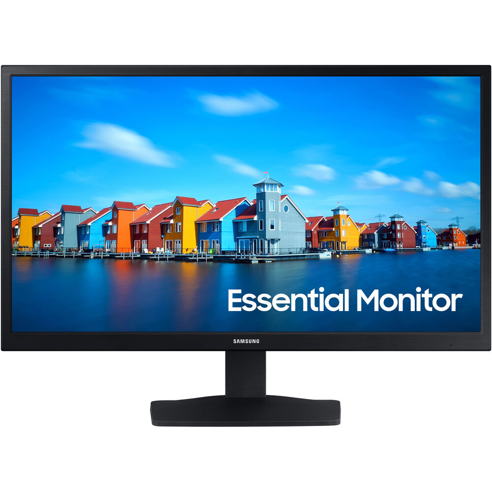 Samsung LS22A338NHNXZA-RB 22" S33A 1920x1080 60Hz FHD Wide Angle Flat Monitor - Certified Refurbished