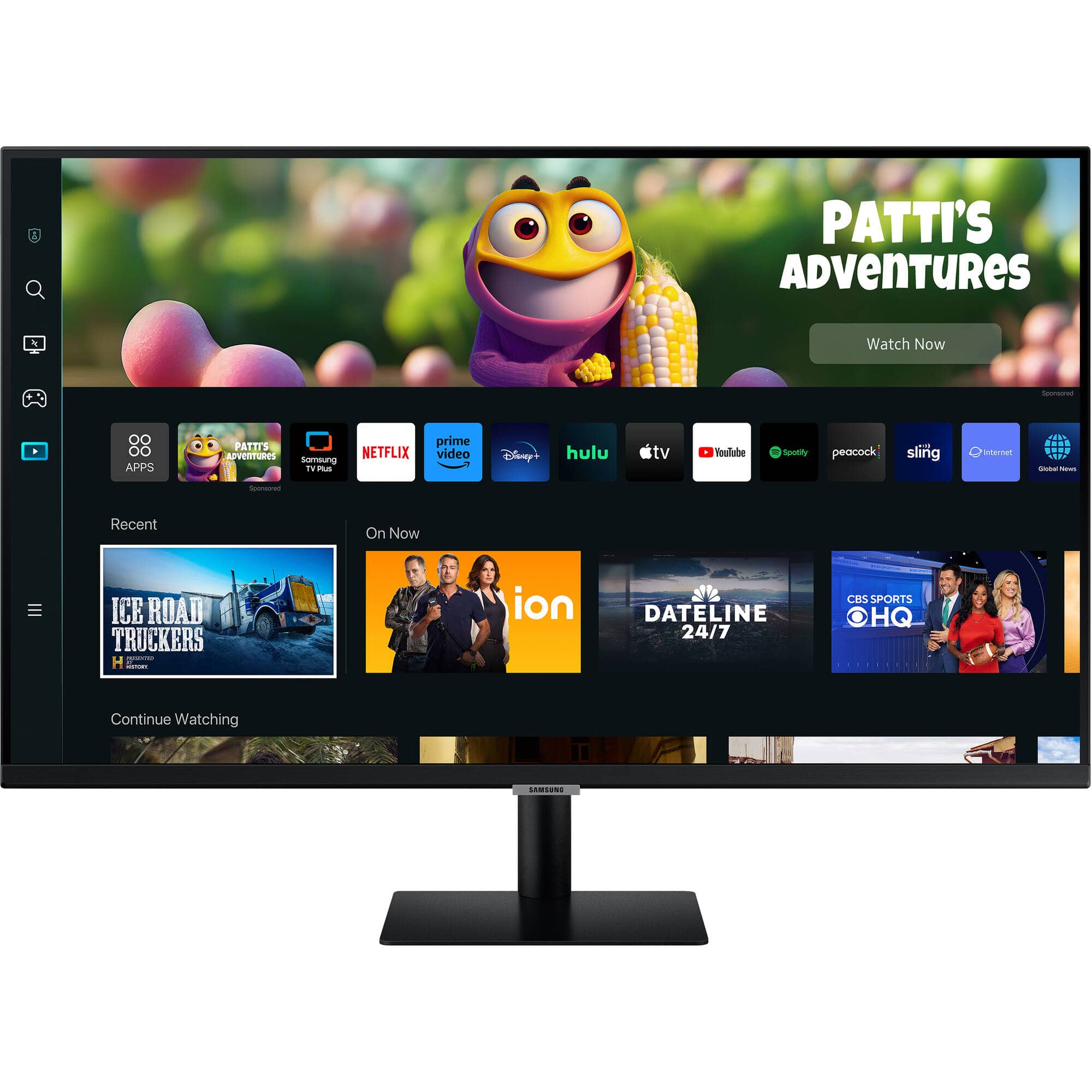 Samsung 32" 1920x1080 60Hz Flat Smart Monitor - Certified Refurbished