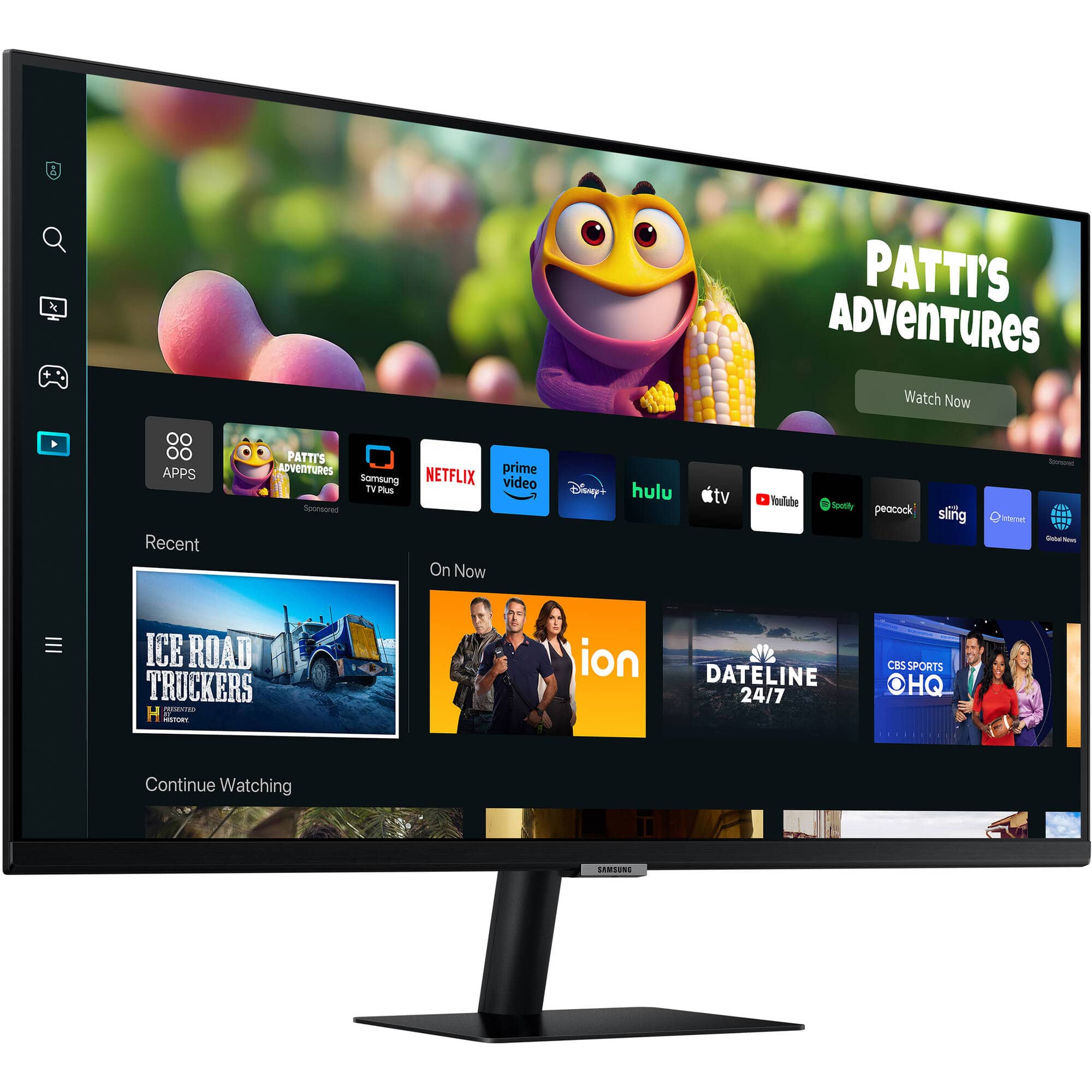 Samsung 32" 1920x1080 60Hz Flat Smart Monitor - Certified Refurbished