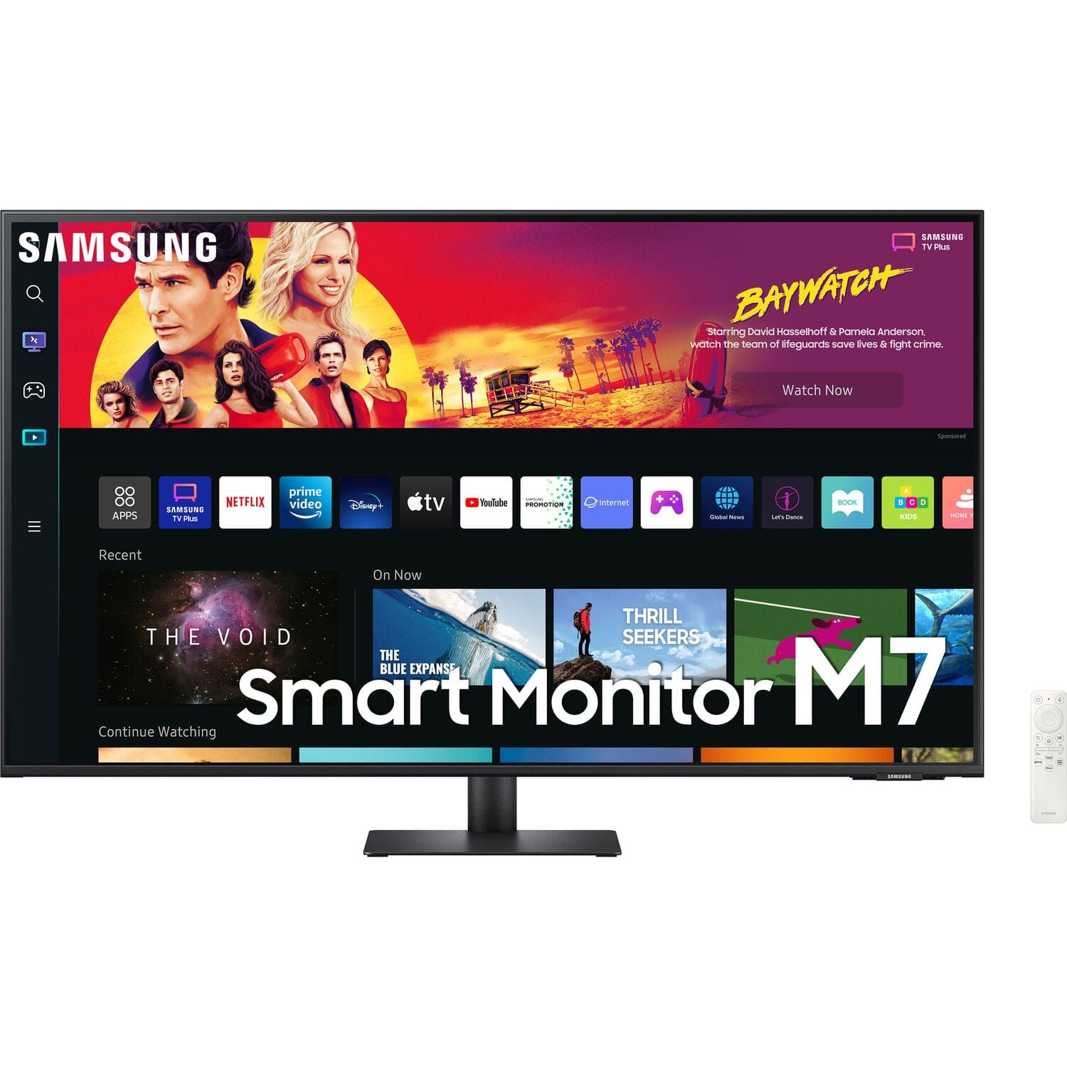 Samsung 43" M70B 3840x2160 60Hz UHD Smart Monitor Black - Certified Refurbished