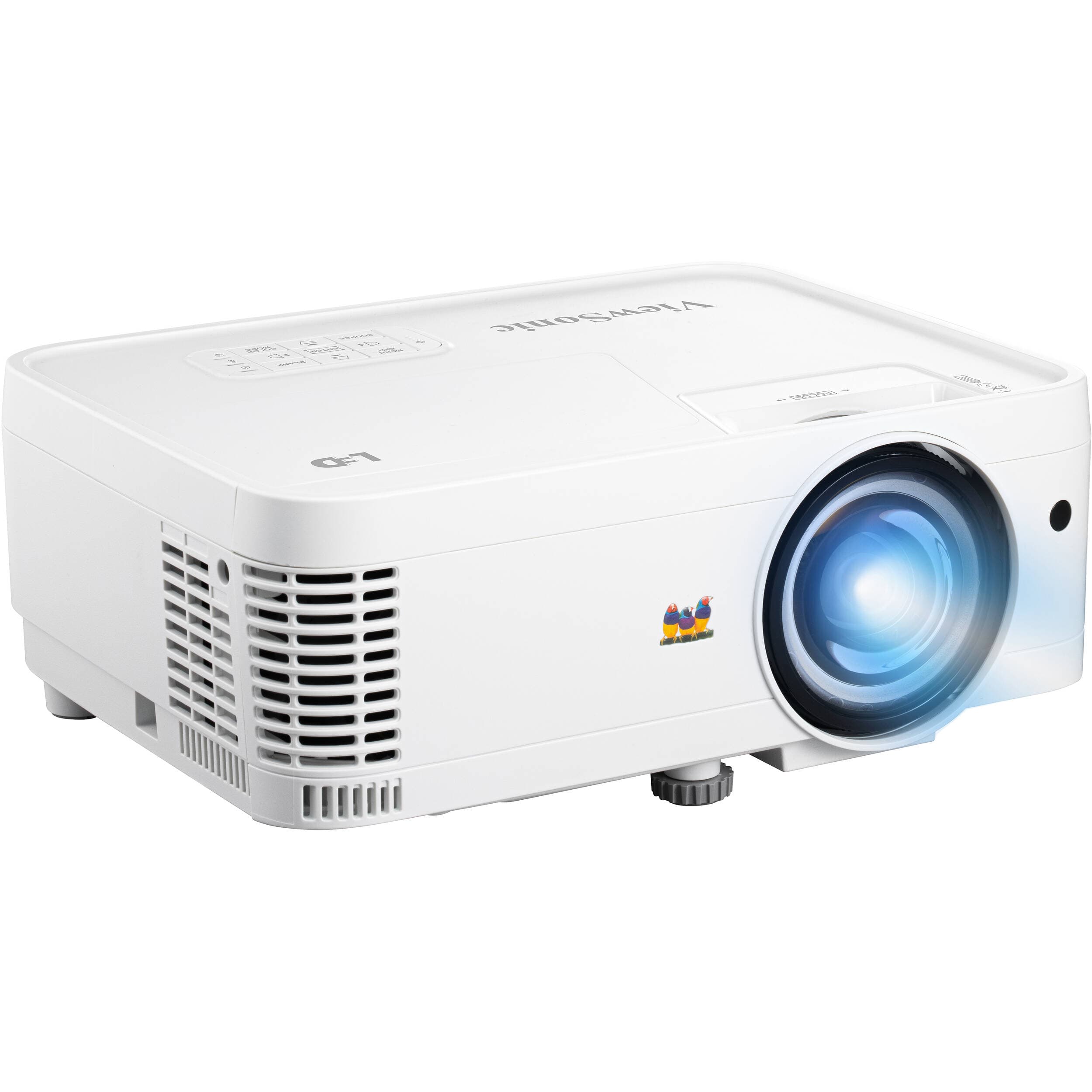 ViewSonic 3000 Lumens WXGA Short Throw LED Projector - Certified Refurbished