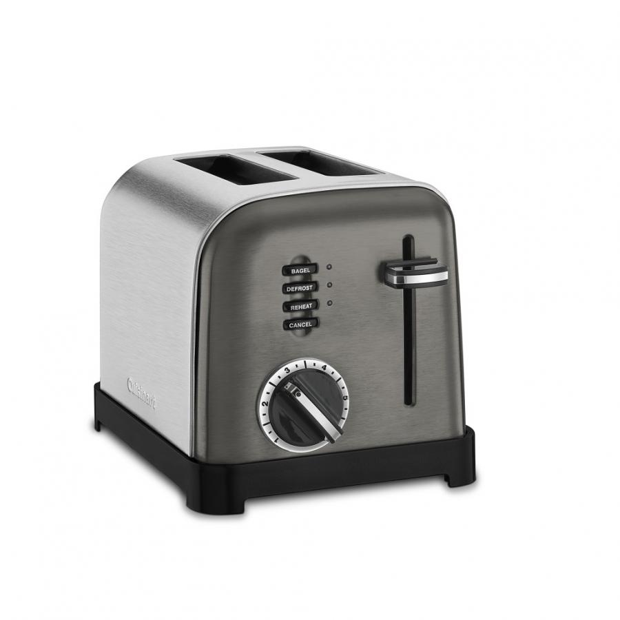 Cuisinart 2 Slice Metal Classic Toaster, Black