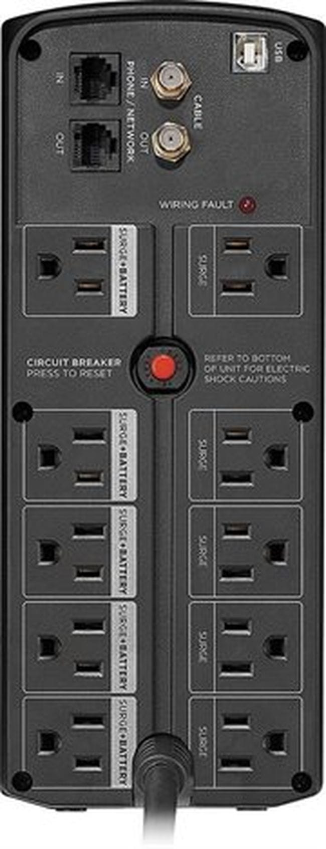 CyberPower LX1500GU 1500VA/900W 10 Outlets UPS Battery Backup - New Battery Certified Refurbished