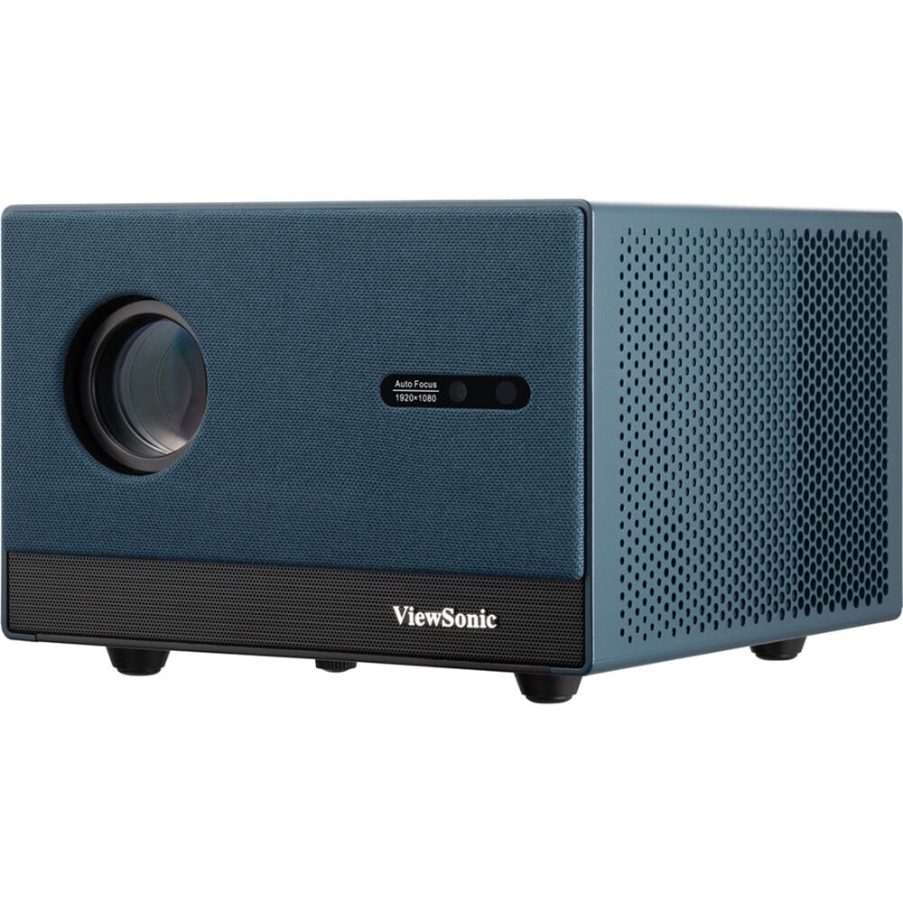 ViewSonic 1080p LED Portable Projector with Built-in Google TV - Certified Refurbished
