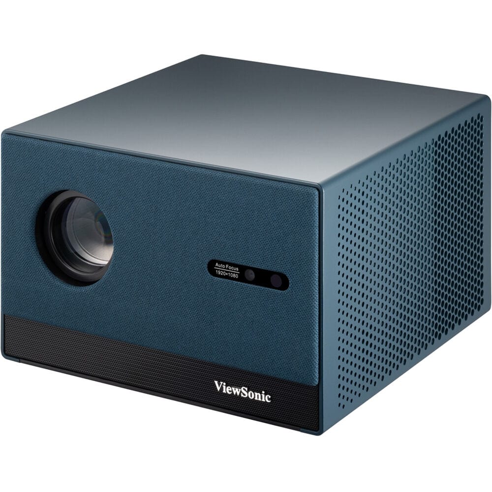 ViewSonic 1080p LED Portable Projector with Built-in Google TV - Certified Refurbished