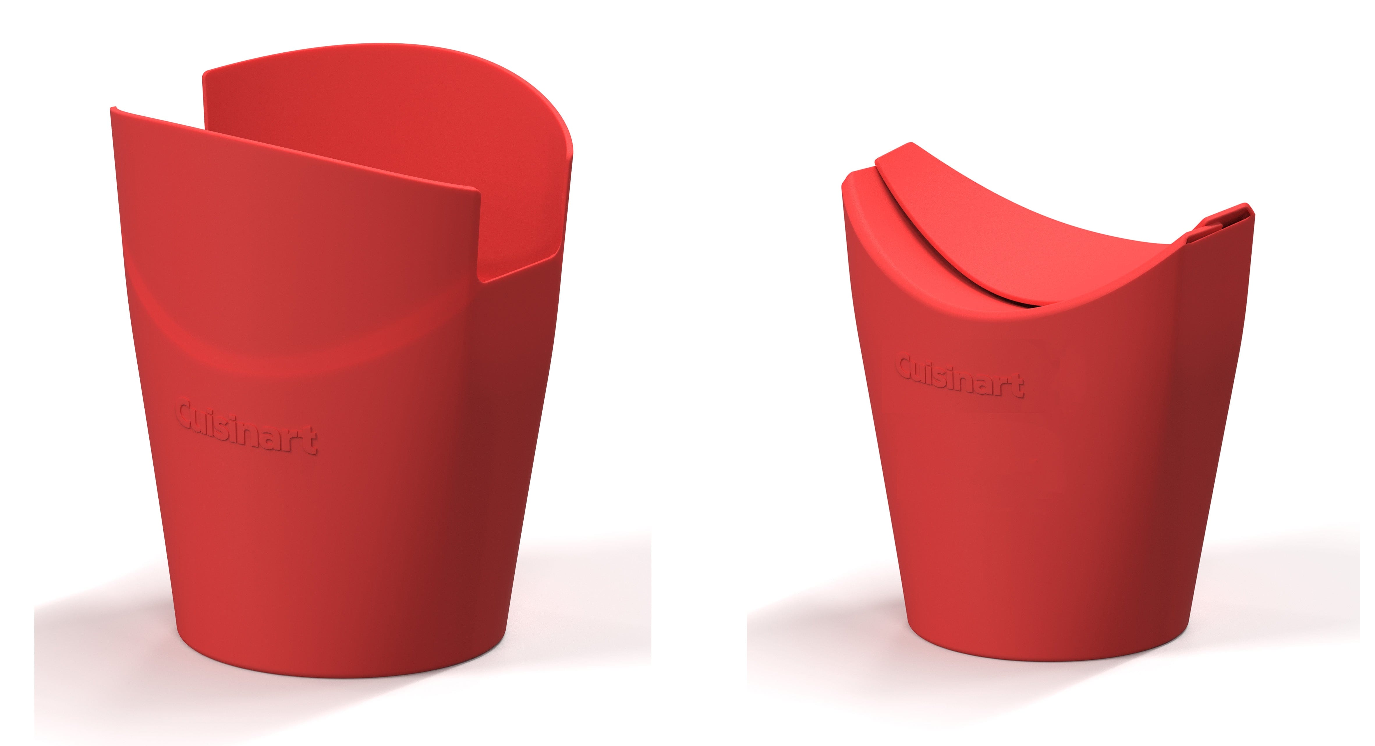 Cuisinart 2pc Single Serve Microwave Popcorn Makers, Red